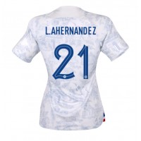 Francuska Lucas Hernandez #21 Gostujuci Dres za Ženska SP 2022 Kratak Rukav